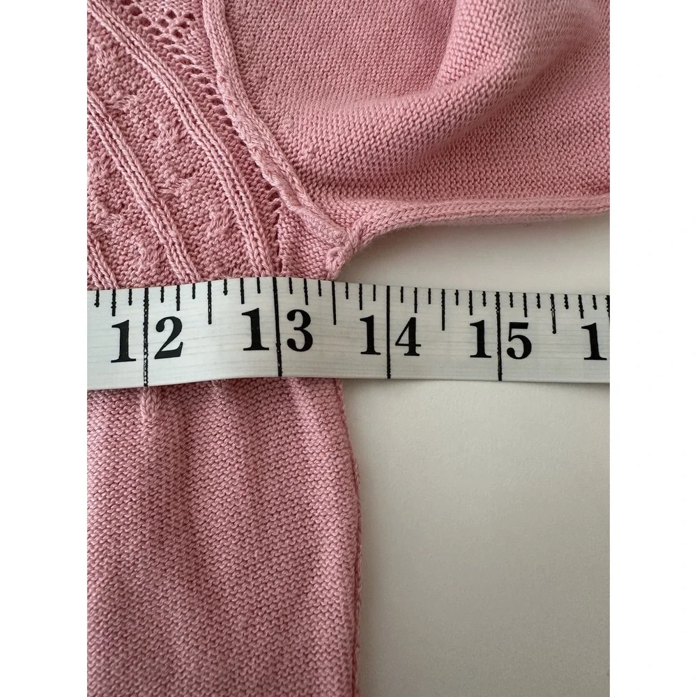 Free People Body Suit Women's‎ XS Pink Short Sleeve Mock Neck Knit Romantic New